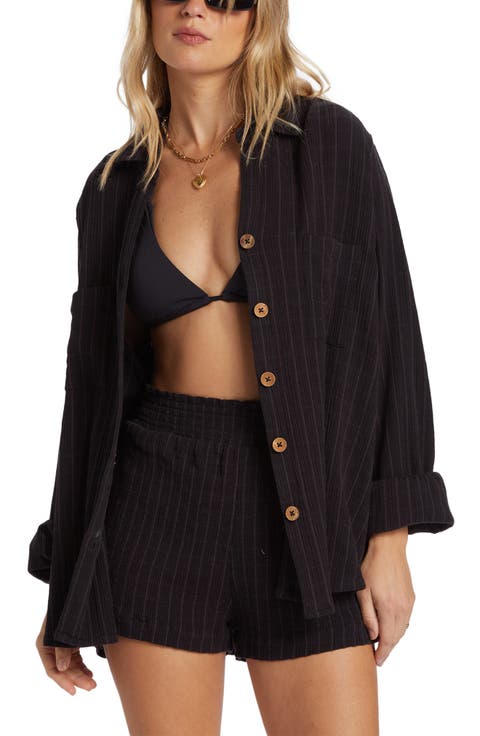 Swell Gauze Button-Up Shirt