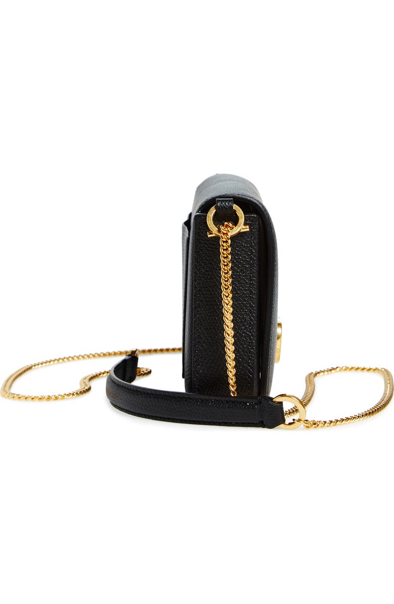 Valentino Garavani VLOGO Signature Leather Crossbody Pouch Bag, Alternate, color,