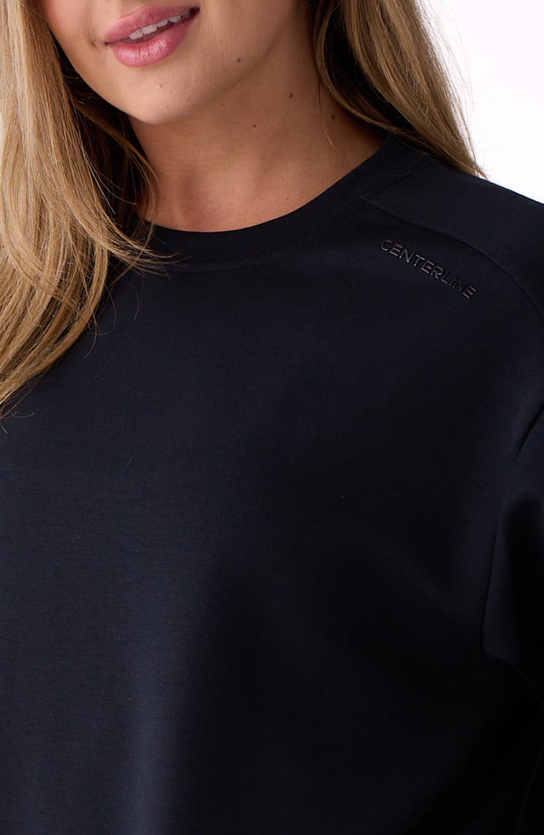 Centerline Athletics Après Women's Crew Sweatshirt, Alternate, color, Black