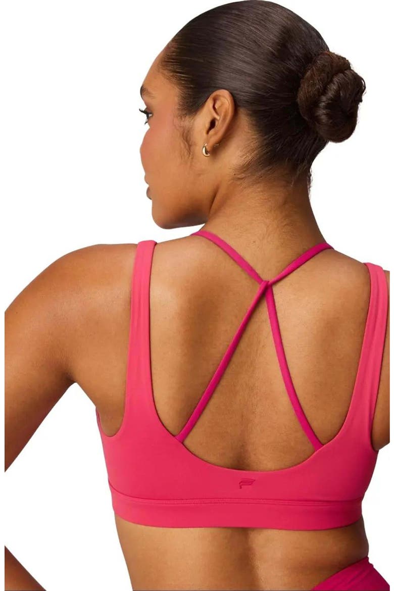 PureLuxe Double Layer Push-Up Low Impact Bra, Alternate, color, Berrylicious/Lush Berry
