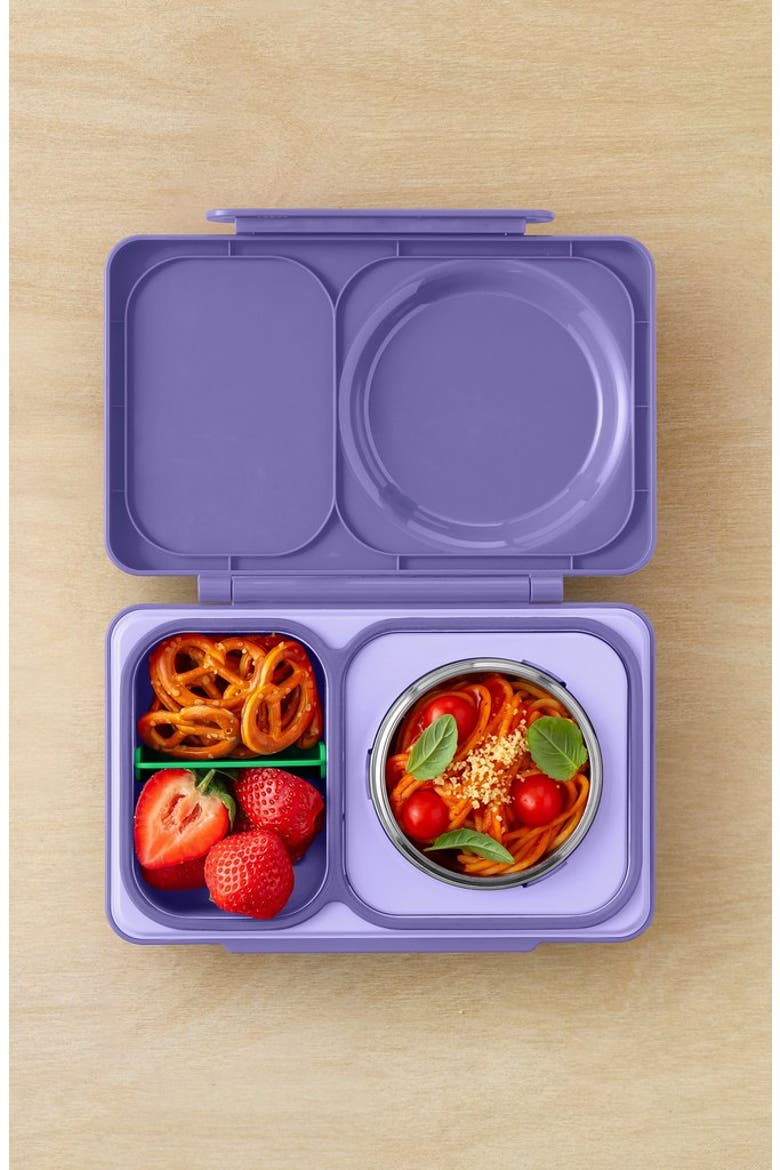 OmieBox UP Bento Box for Older Kids, Alternate, color, Purple