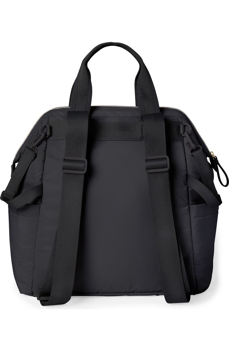 Skip Hop Mainframe Wide Open Diaper Backpack, Alternate, color, Black