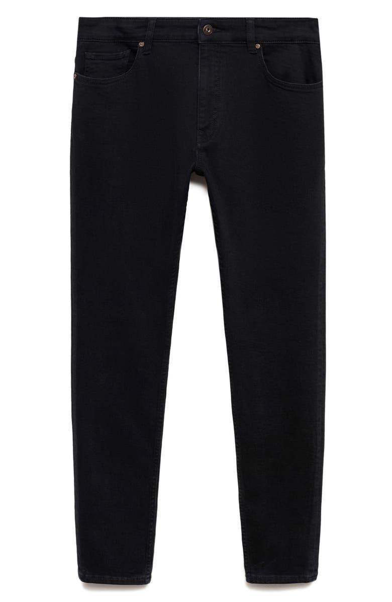MANGO Jude Skinny Fit Stretch Denim Jeans, Alternate, color, 