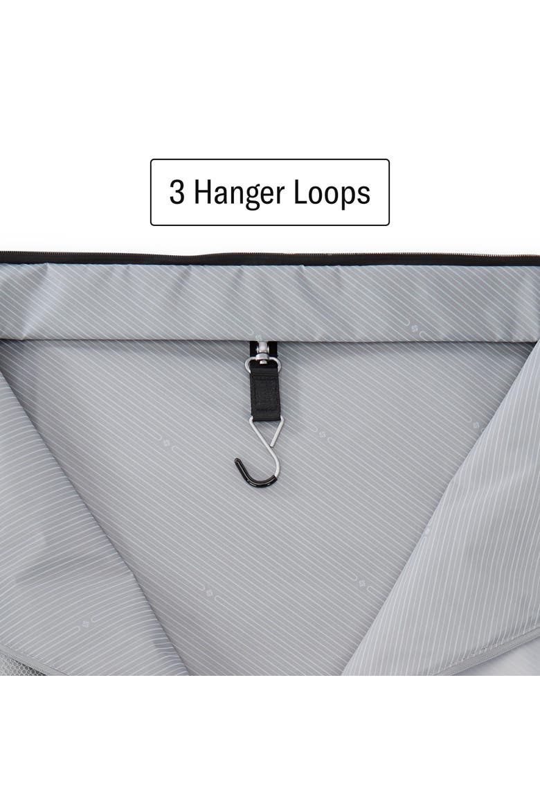 UpLIFT Bifold Garment Bag, Alternate, color, Black