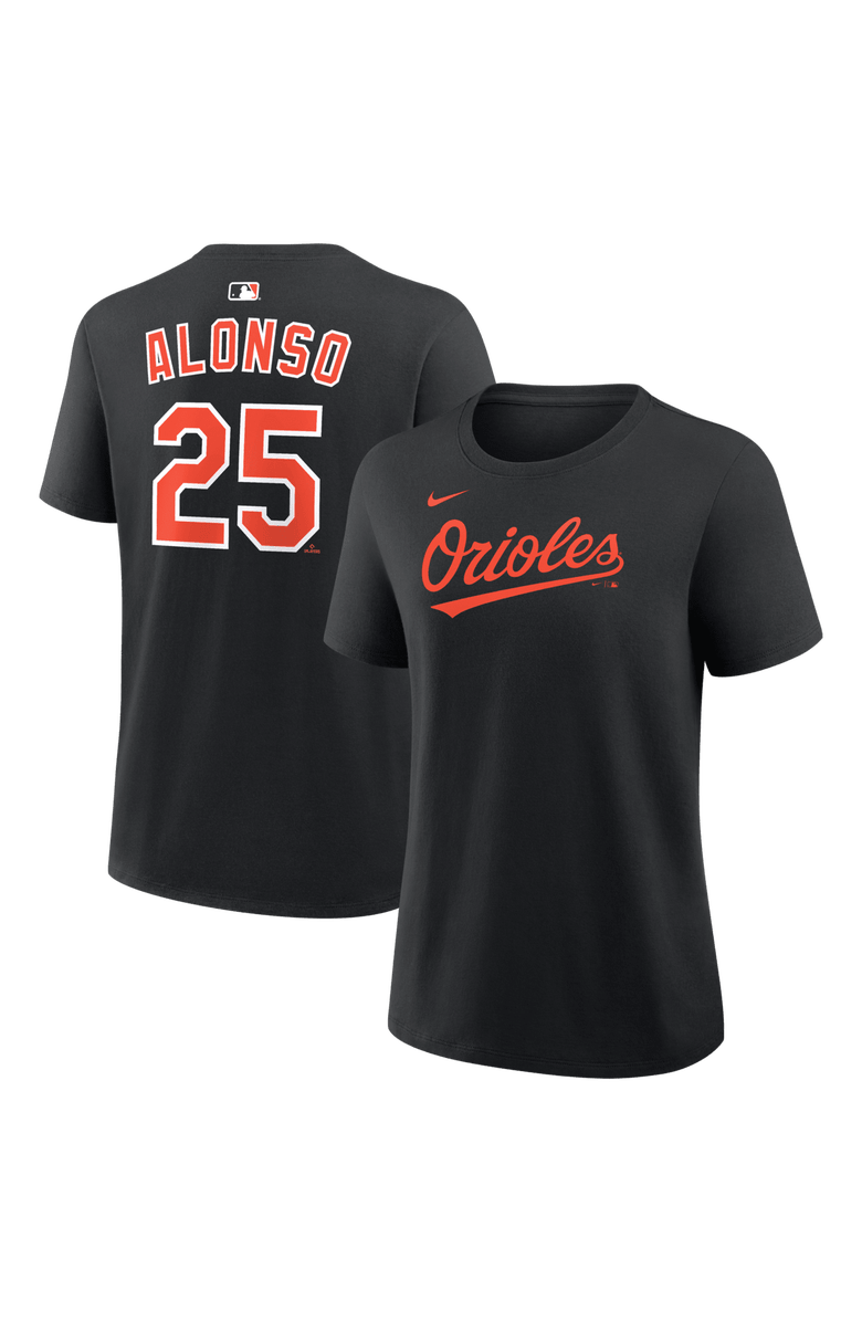 Nike Women's Nike Pete Alonso Black Baltimore Orioles Name & Number T-Shirt, Main, color, Black