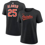 Nike Women's Nike Pete Alonso Black Baltimore Orioles Name & Number T-Shirt
