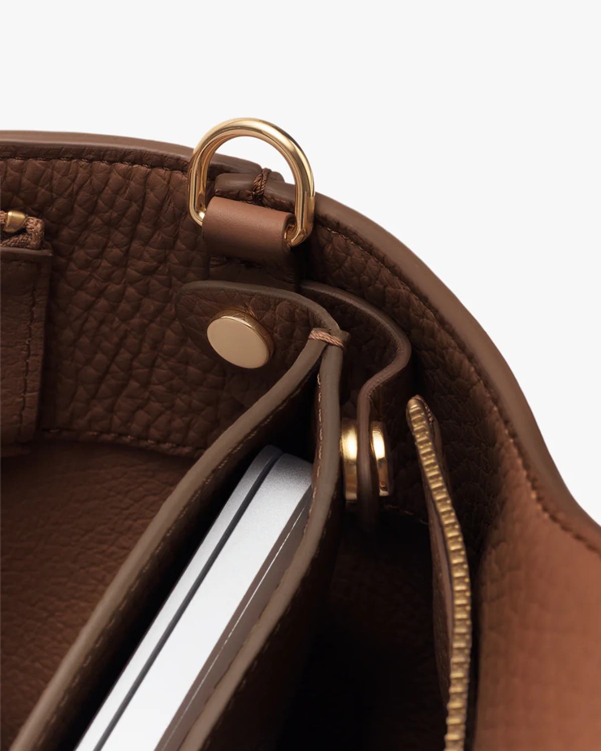 Cuyana System Zipper Tote 13-inch, Alternate, color, Dark Chestnut