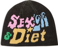 DIET STARTS MONDAY Knit Beanie