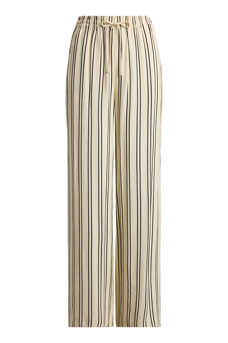 Striped Jacquard Wide-Leg Pants, Alternate, color, WINTER CREAM IVORY