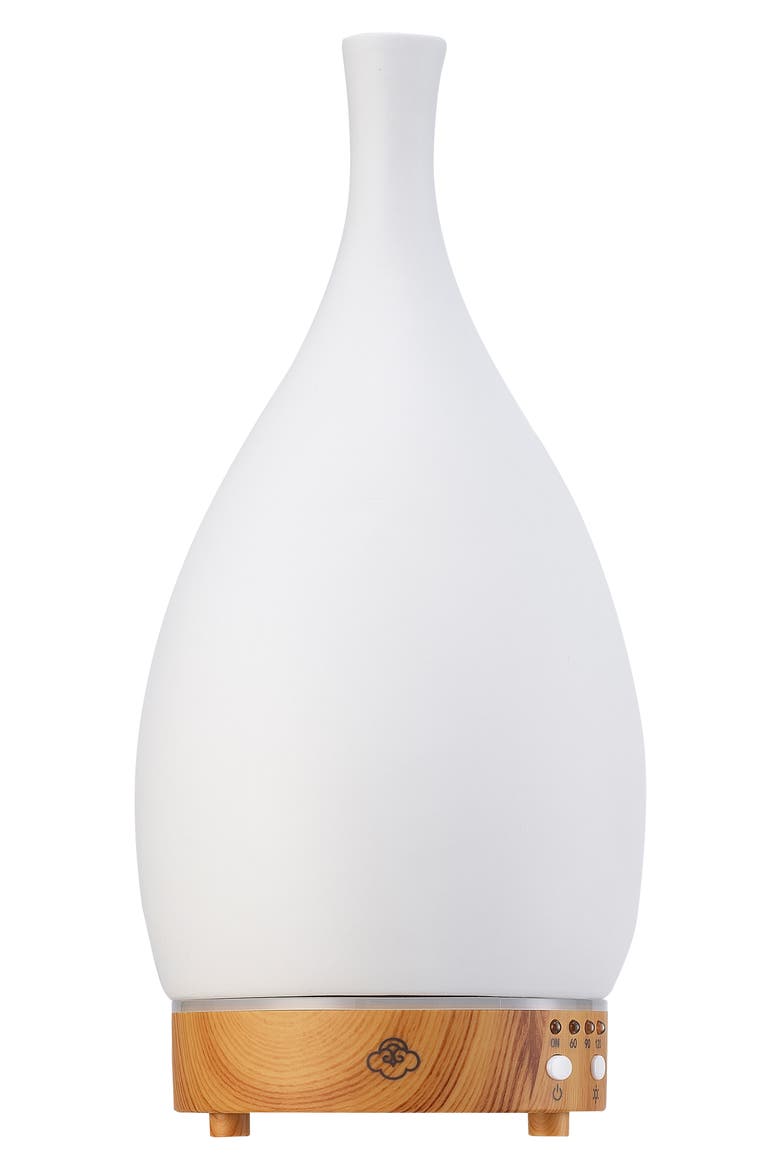 Zodiac Teardrop Scentilizer Diffuser, Alternate, color, WHITE