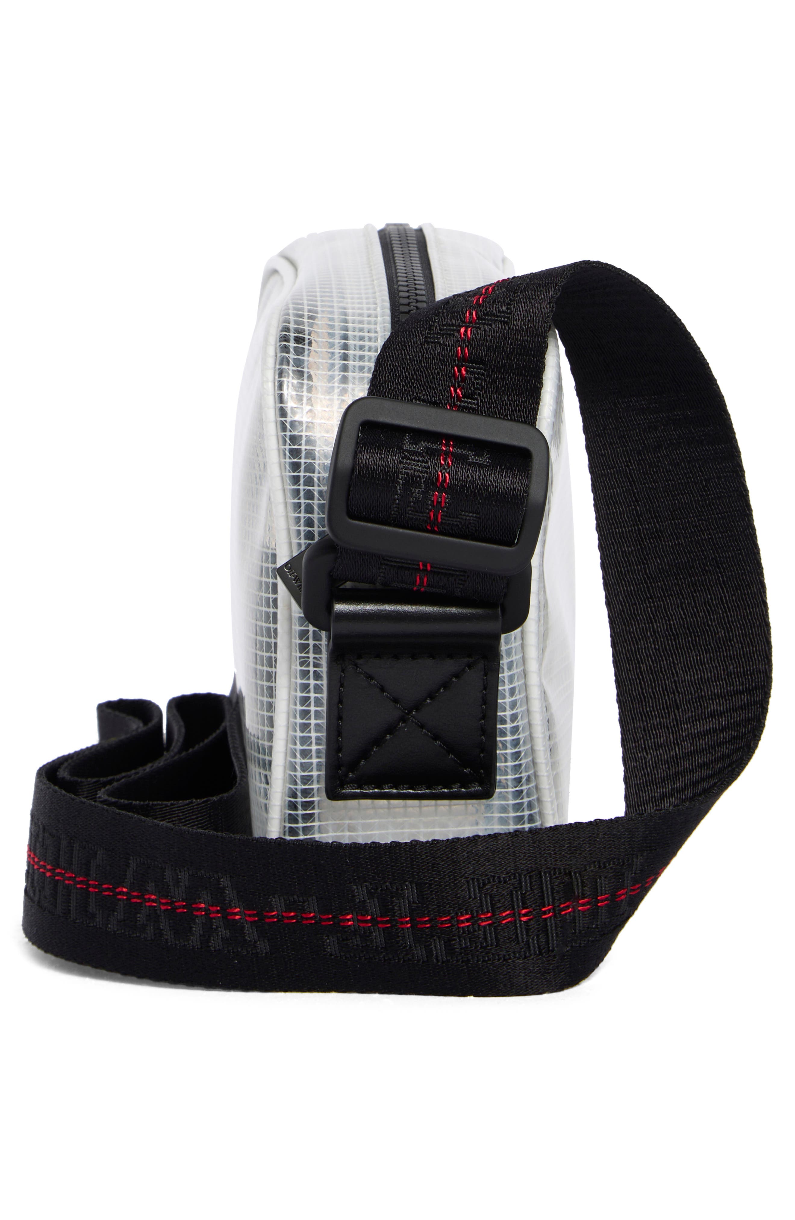 Off-White Heritage Transparent Camera Bag, Alternate, color, 