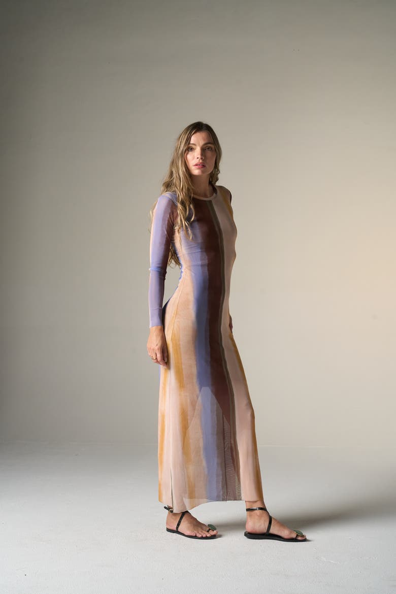 Petra Dress, Alternate, color, Blue Multi