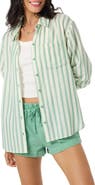 O'Neill Leni Stripe Relaxed Button-Up Shirt