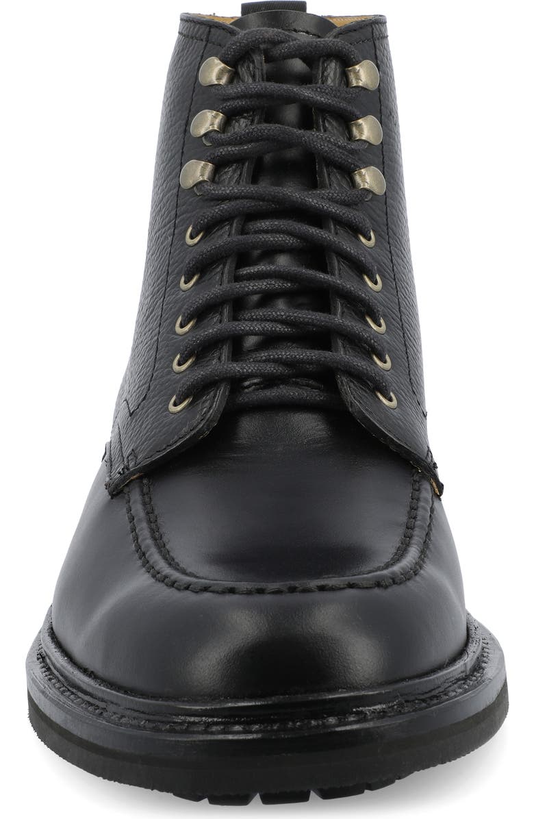 TAFT The Darcey Moc Toe Boot, Alternate, color, Midnight