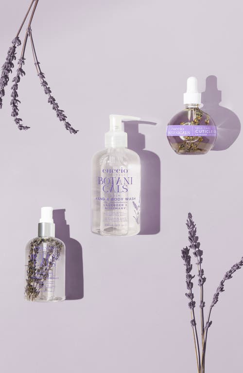 Cuccio Botanicals Lavender + Rosemary Body Care Essentials Starter Set