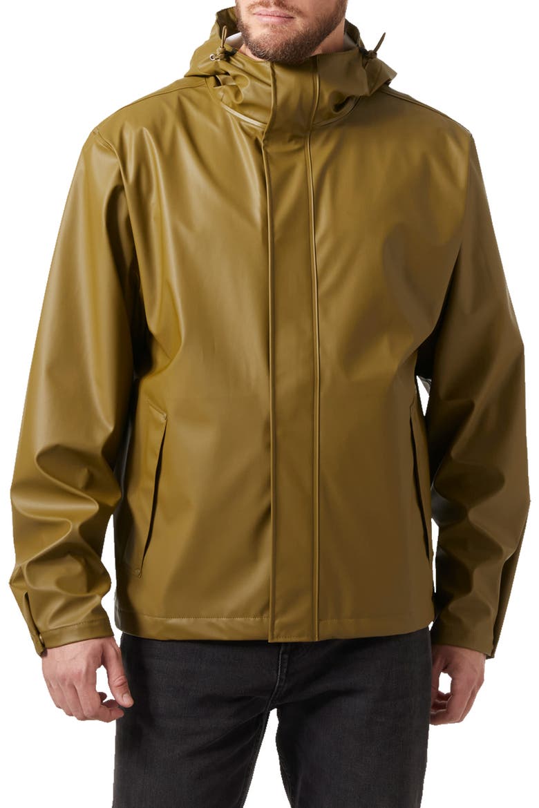 Moss Waterproof Rain Jacket, Main, color, SEPIA