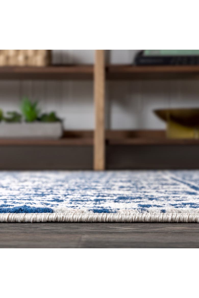 Moroccan HYPE Boho Vintage  Area Rug, Alternate, color, Cream/Blue