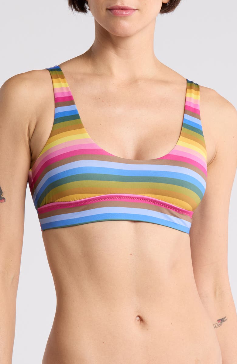 Vitamin A<sup>®</sup> Sienna Scoop Neck Bikini Top, Main, color, 