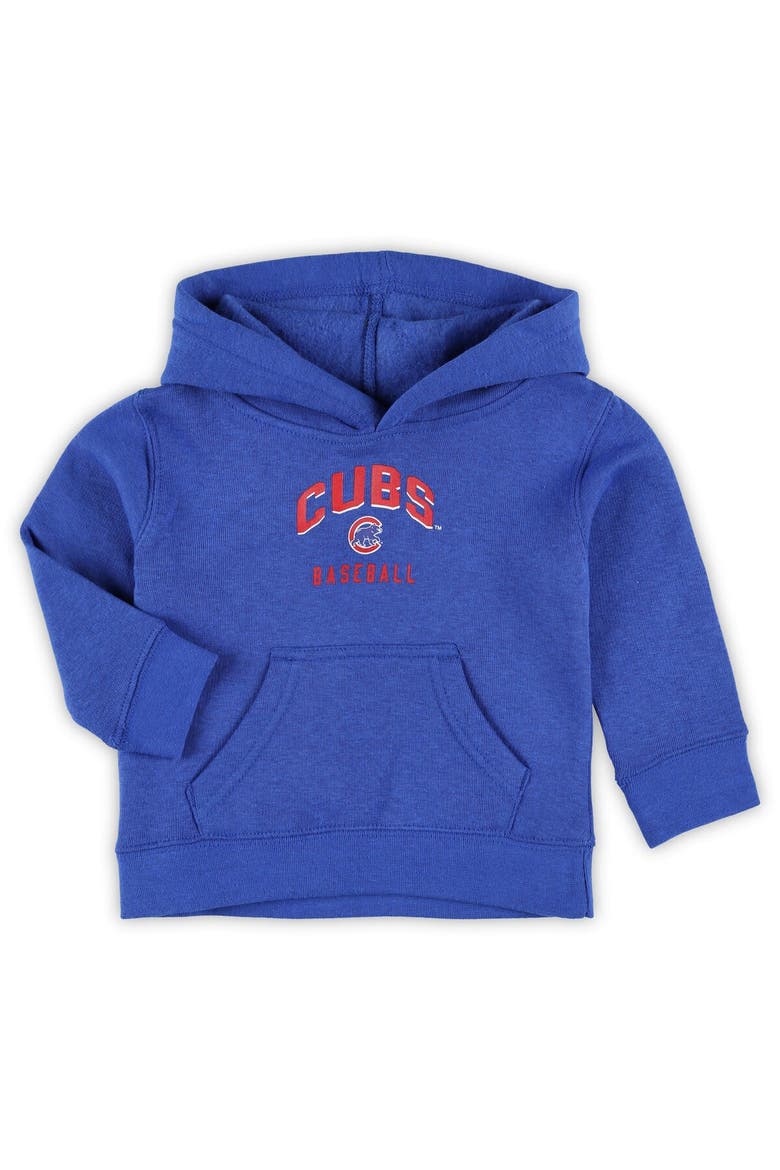 Infant Royal/Heather Gray Chicago Cubs Play by Play Pullover Hoodie & Pants Set, Alternate, color, Royal
