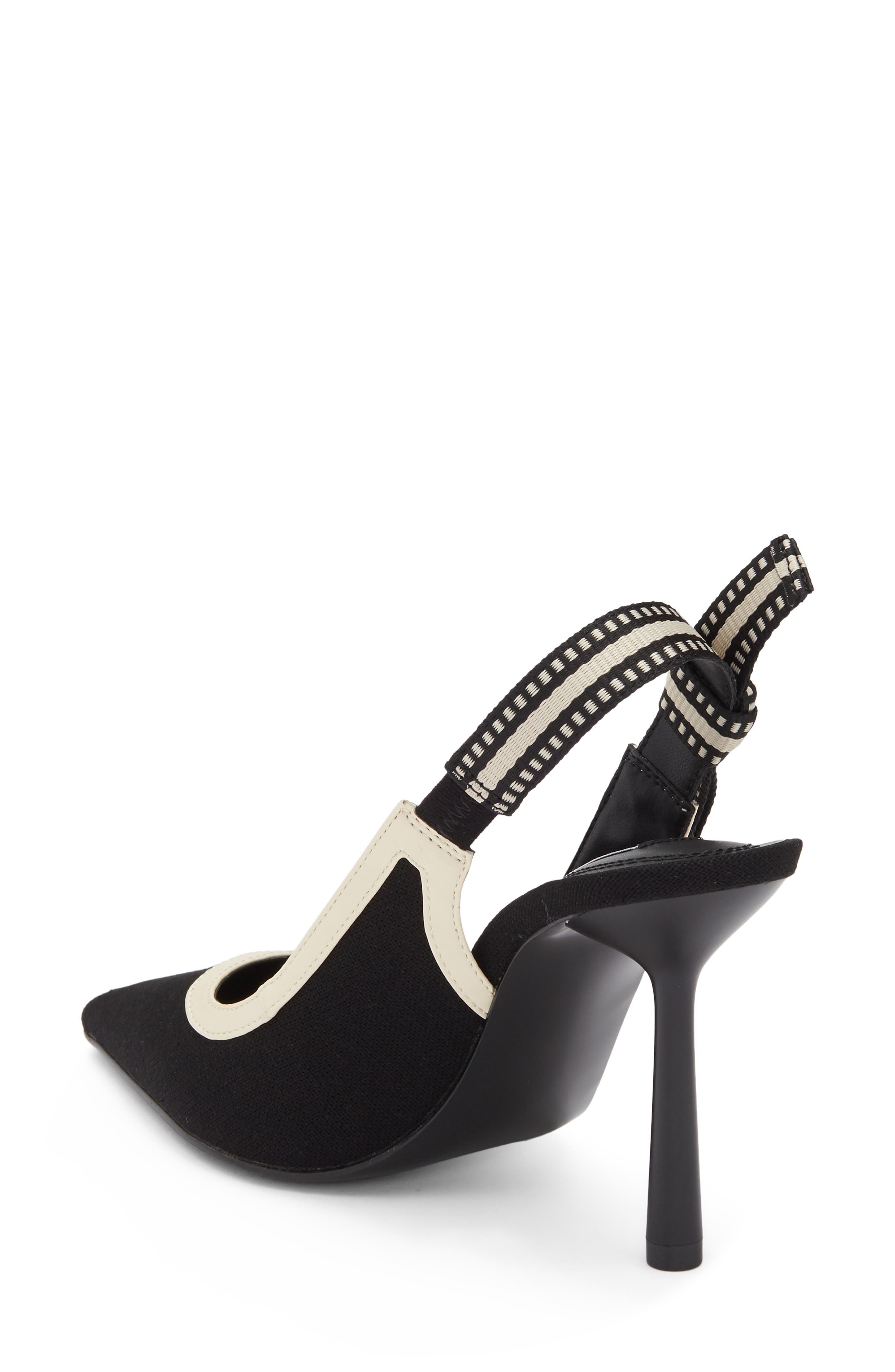 Steve Madden Stefani Slingback Pump, Alternate, color, Black Multi