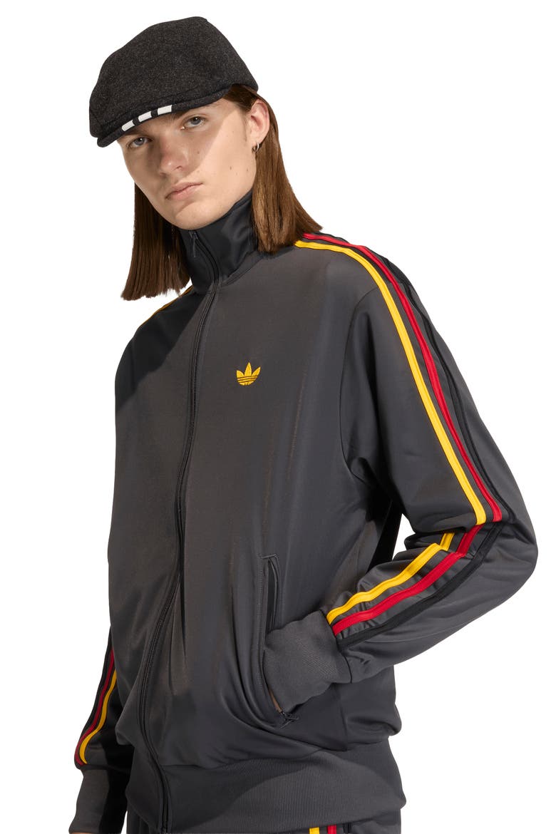 Firebird Track Jacket, Alternate, color, BLACK/ GOLD/ RED 2/ BLACK