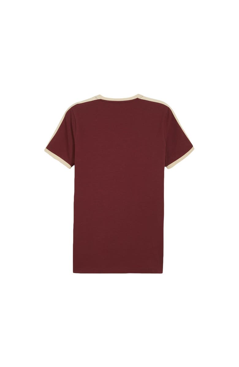 PUMA Men's Puma Maroon Manchester City FtblHeritage T-Shirt, Alternate, color, 