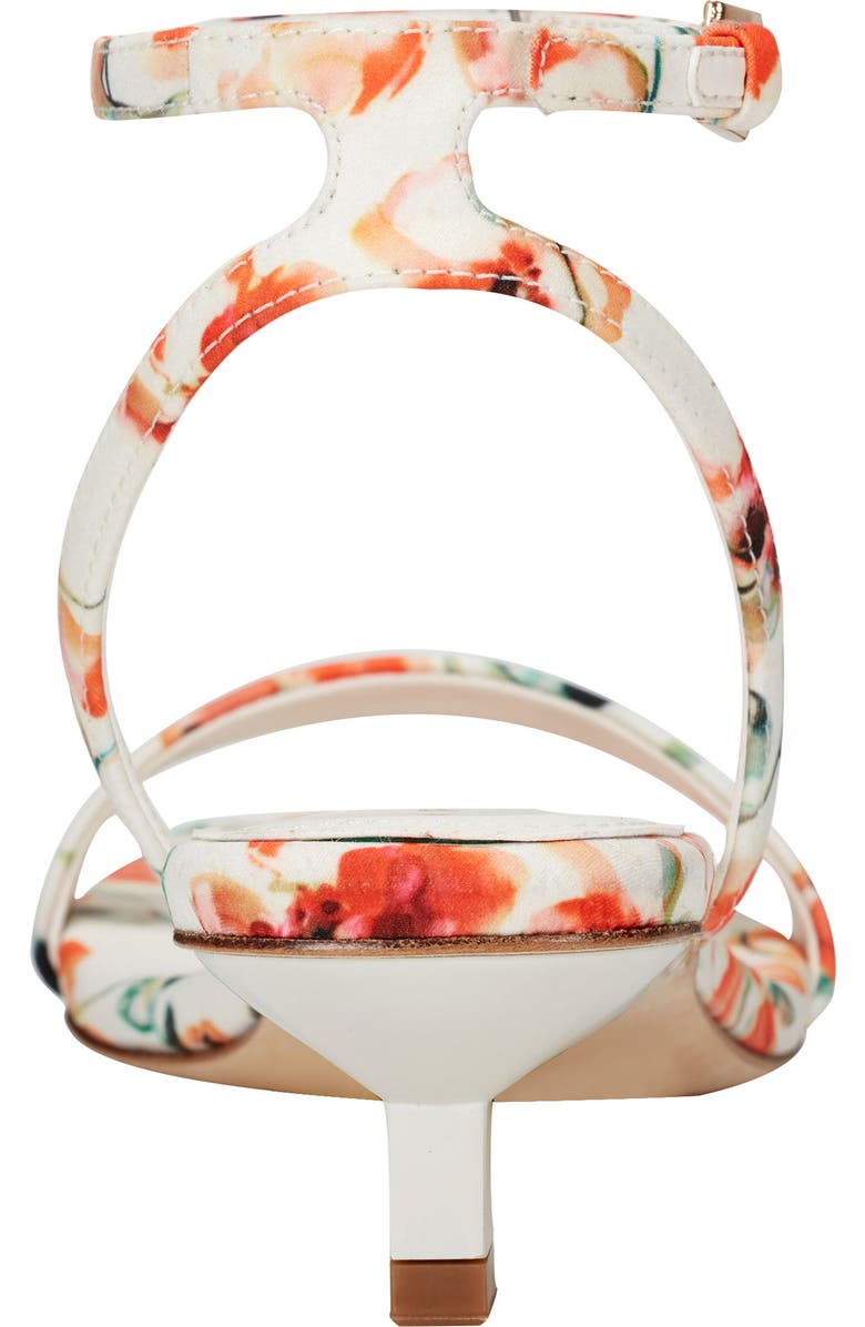 Marc Fisher LTD Alona Ankle Strap Kitten Heel Sandal, Alternate, color, Ivory