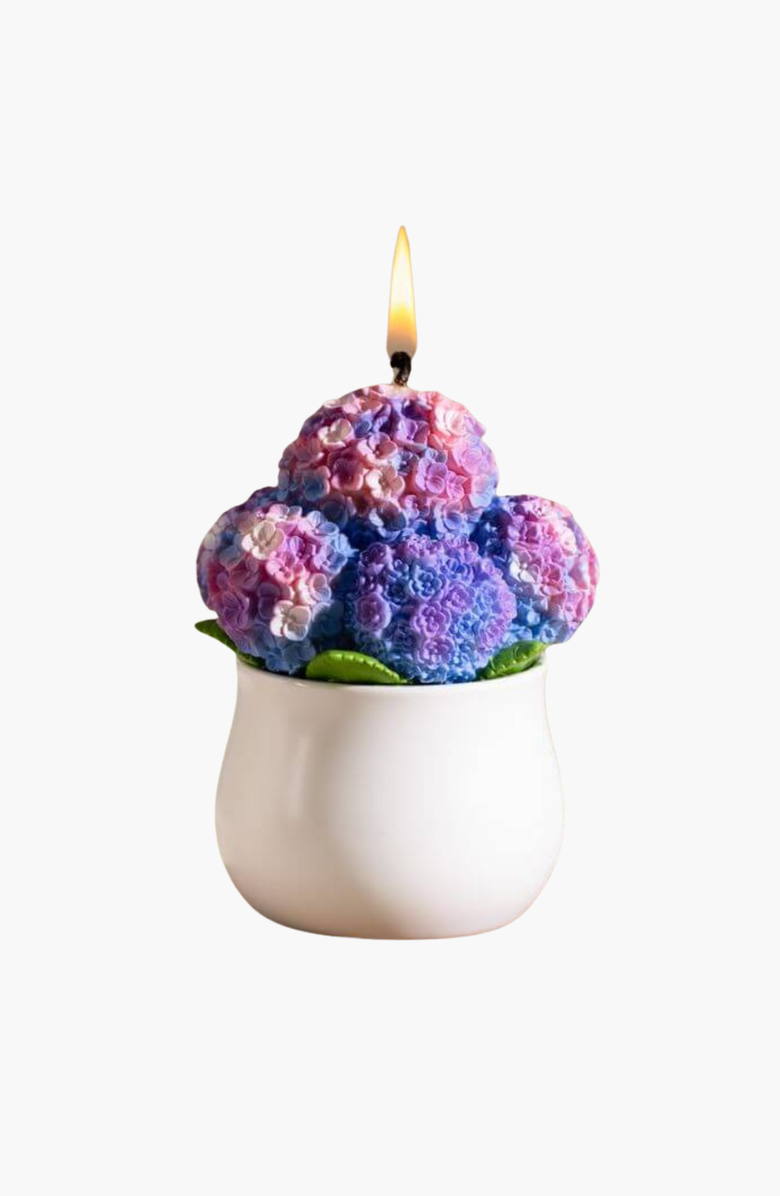 Southlake gifts Hydrangea Candle, Alternate, color, Violet