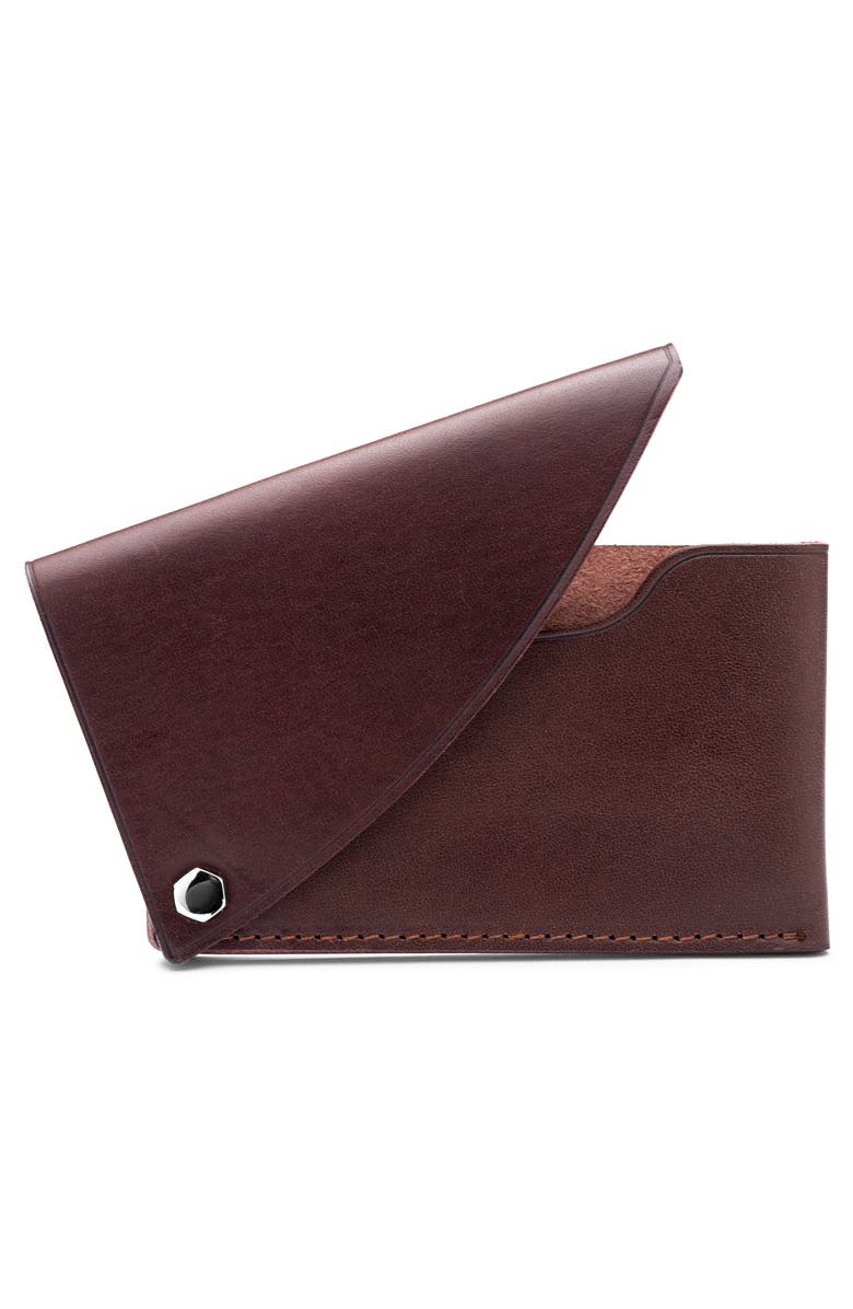 Bosca Italo Leather Flipper Card Case, Alternate, color, 