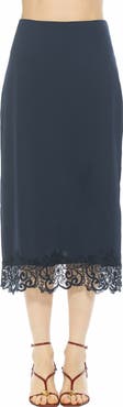 Alexia Admor Ashen Midi Skirt
