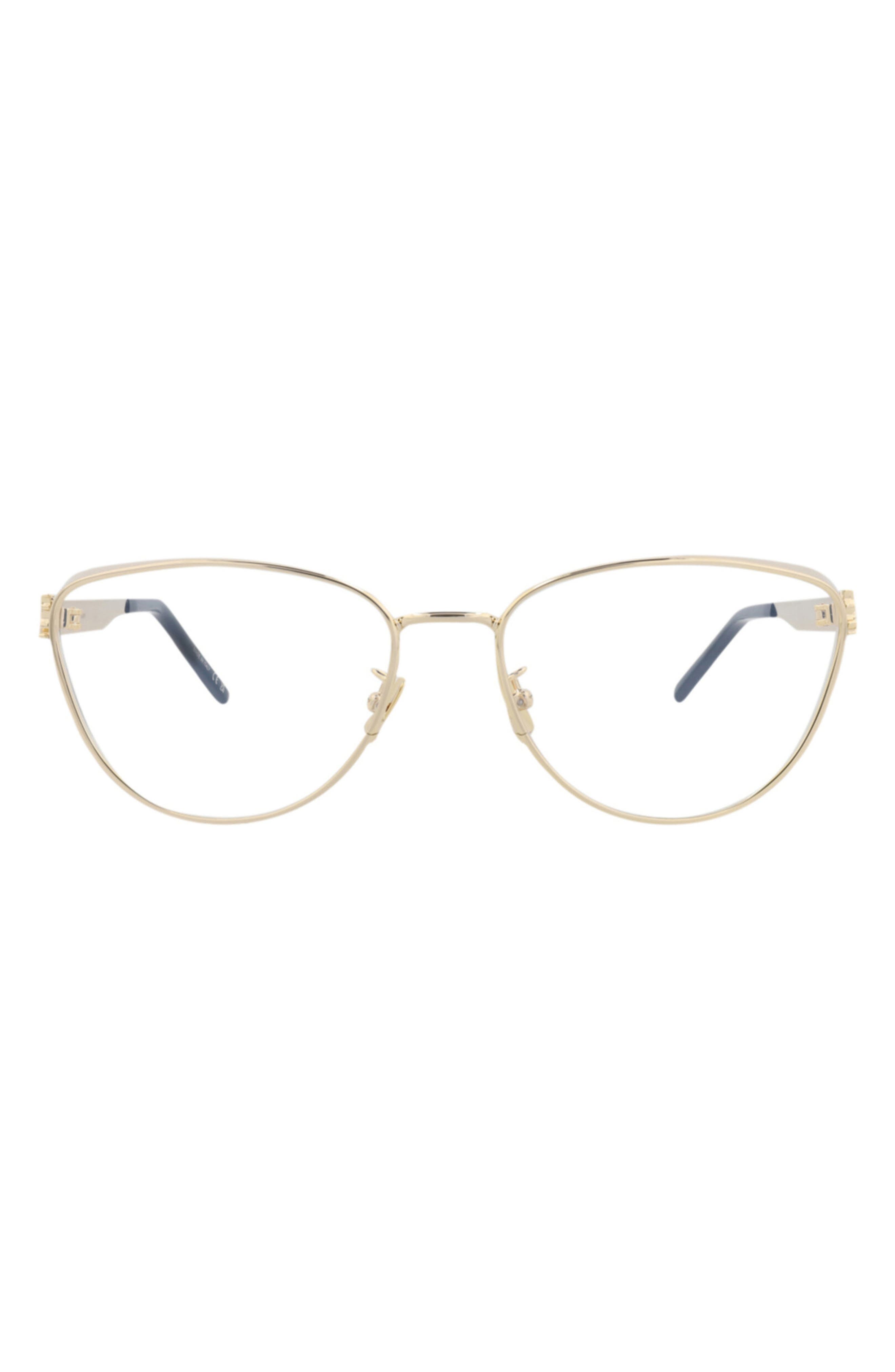 57mm Metal Cat Eye Optical Frames