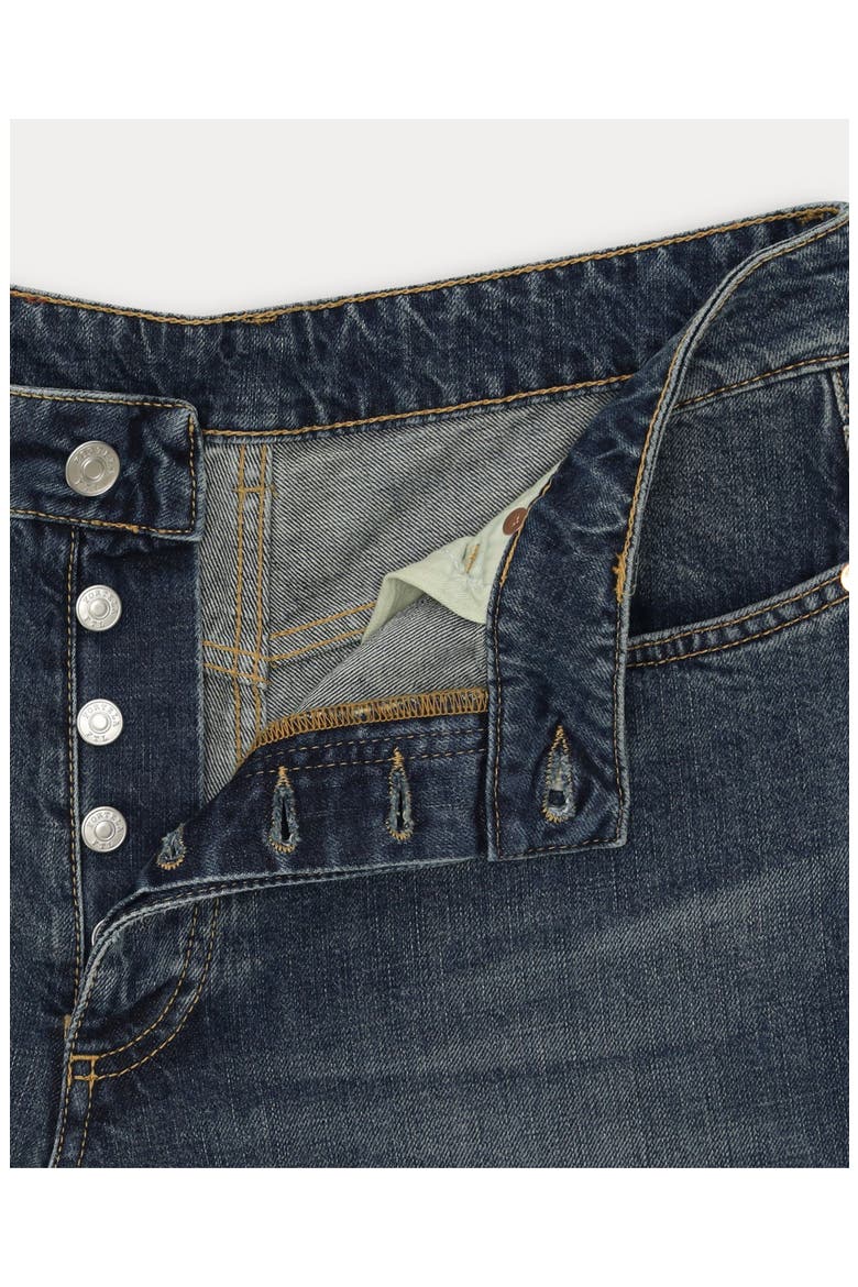 Jaron Denim Low Wide Leg Pants, Alternate, color, Stone Wash