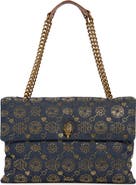 Kurt Geiger London XXL Battersea Denim Shoulder Bag