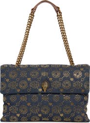Kurt Geiger London XXL Battersea Denim Shoulder Bag