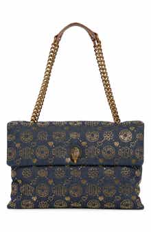 Kurt Geiger London XXL Battersea Denim Shoulder Bag