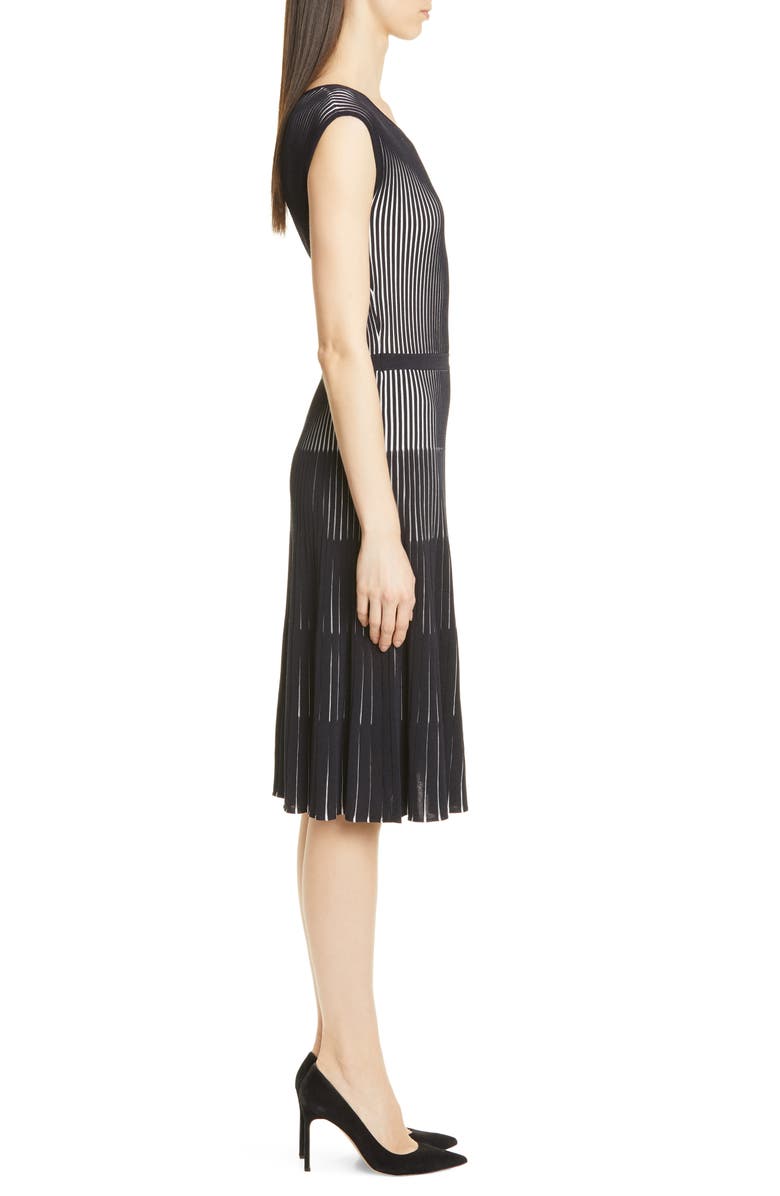 BOSS Franca Fit & Flare Dress, Alternate, color, 