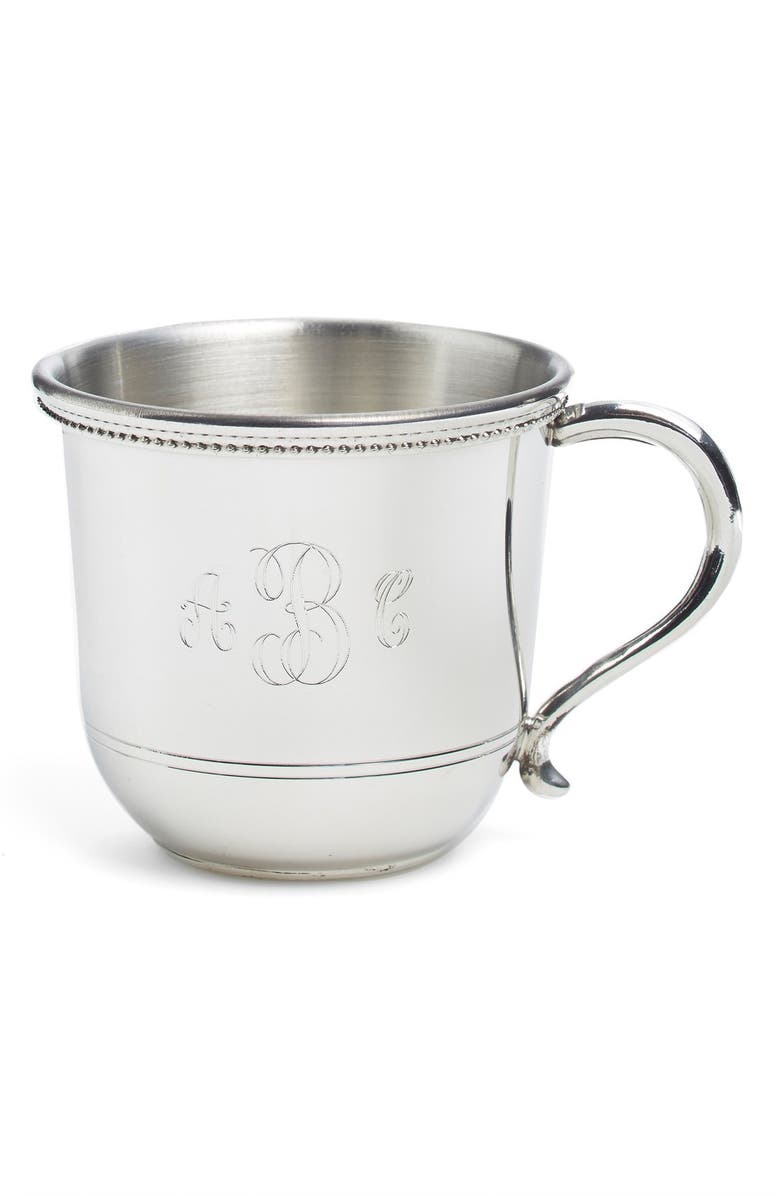 Salisbury Pewter Images Personalized Cup, Main, color, 