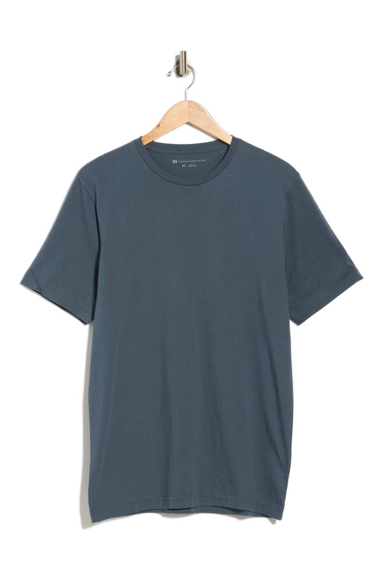 Cotton T-Shirt, Alternate, color, MOOD INDIGO/ VINTAGE