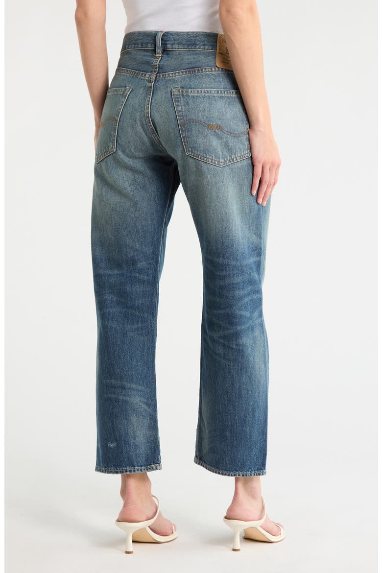 Lucy High Waist Crop Boyfriend Jeans, Alternate, color, ELDON INDIGO W/ RIPS