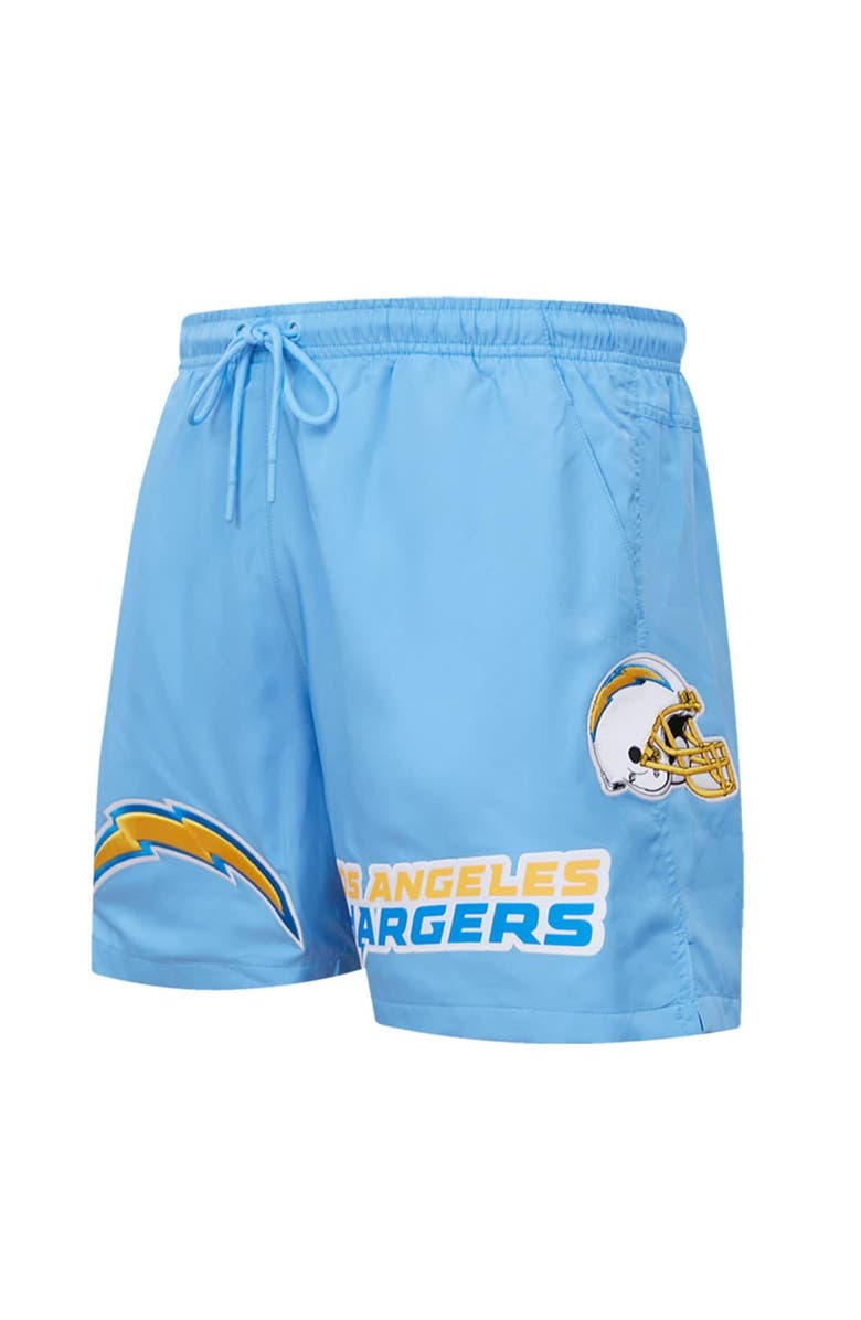 PRO STANDARD Men's Pro Standard Powder Blue Los Angeles Chargers Woven Shorts, Alternate, color, 