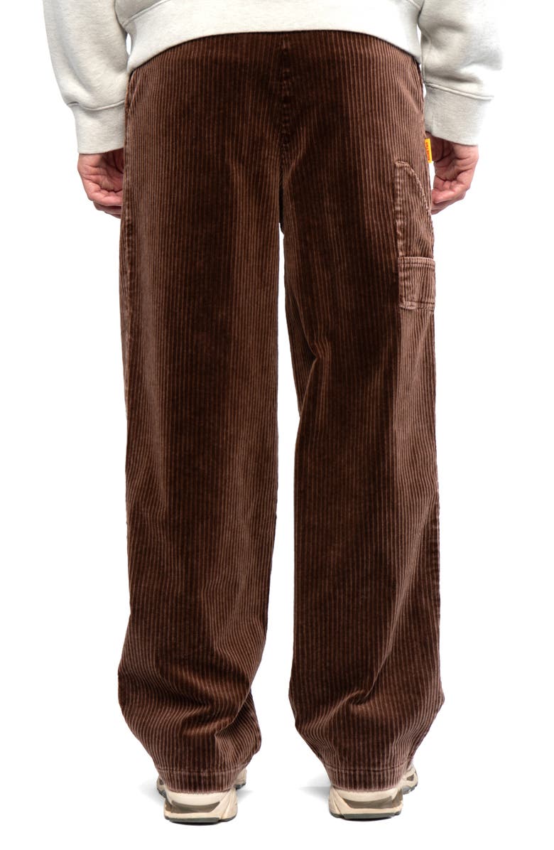 Round Two Pleated Cotton Corduroy Cargo Pants, Alternate, color, 