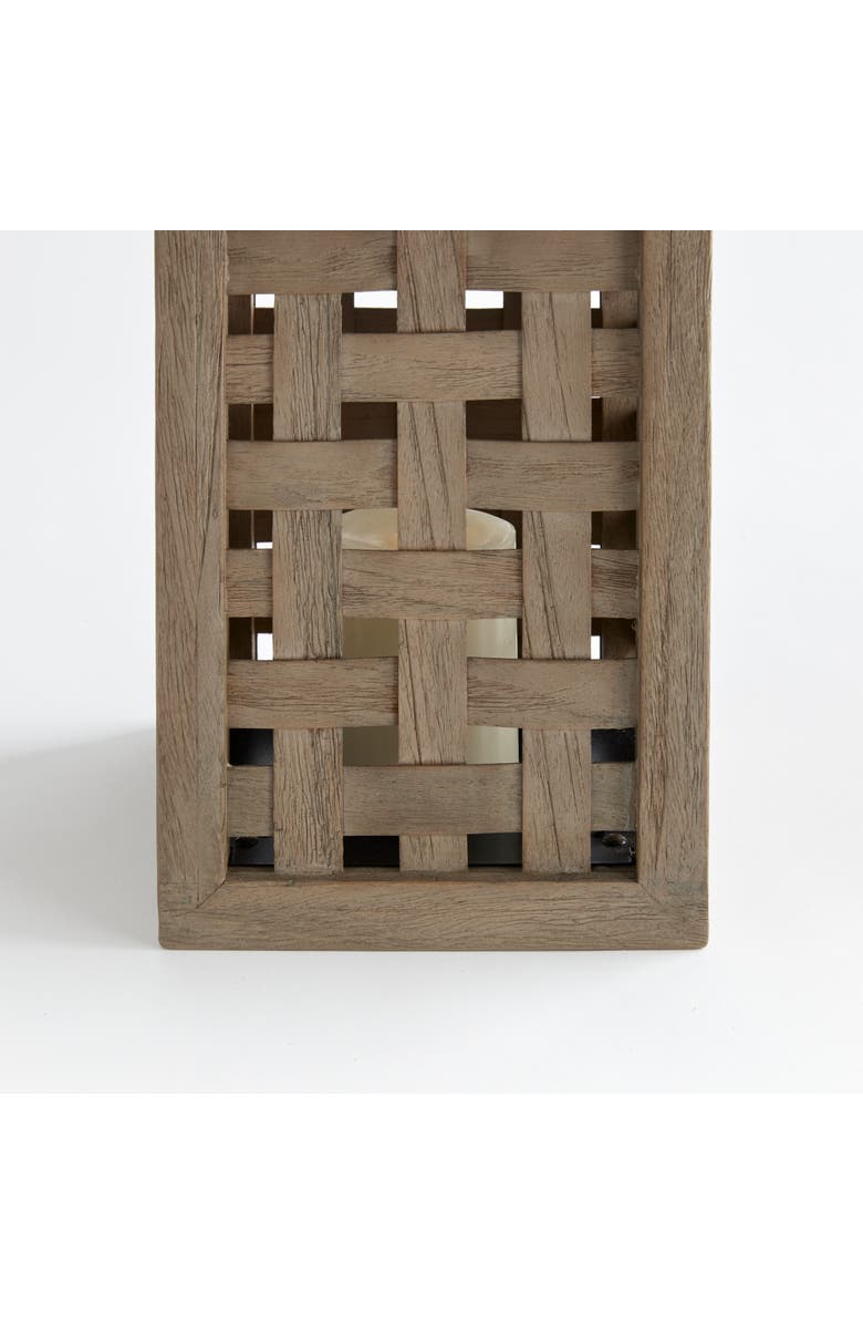 Napa Home & Garden Chatham Outdoor Hurricane Candle Holder, Alternate, color, Gray