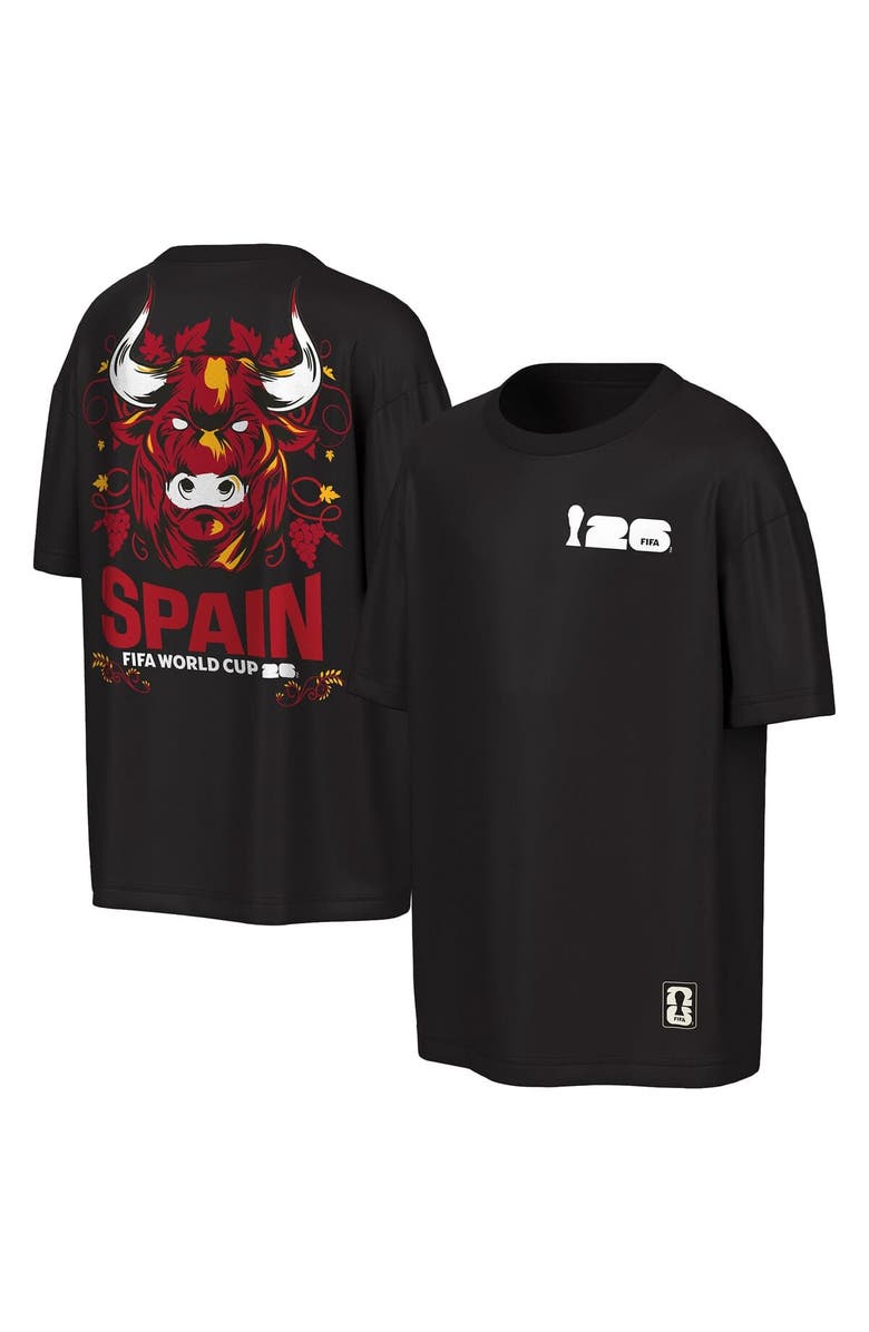 Outerstuff Men's Outerstuff  Black FIFA World Cup 2026 Rally Oversized 2-Hit T-Shirt, Main, color, Black