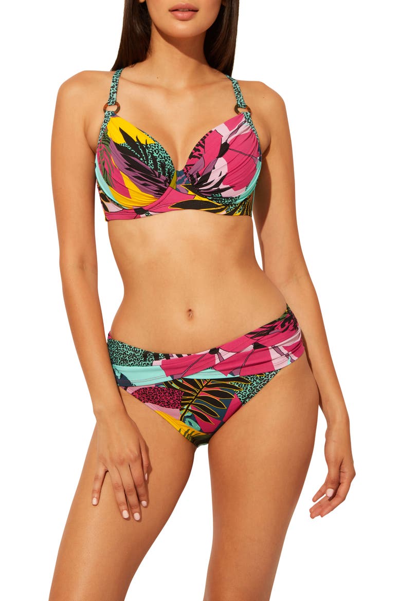 Jungle Book Underwire Bikini Top, Alternate, color, MULTI-COLORED