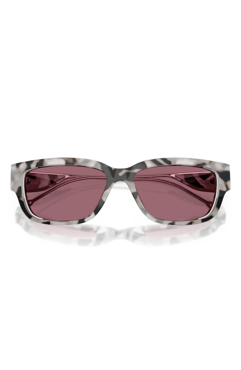 DIESEL<sup>®</sup> 56mm Rectangular Sunglasses, Alternate, color, 