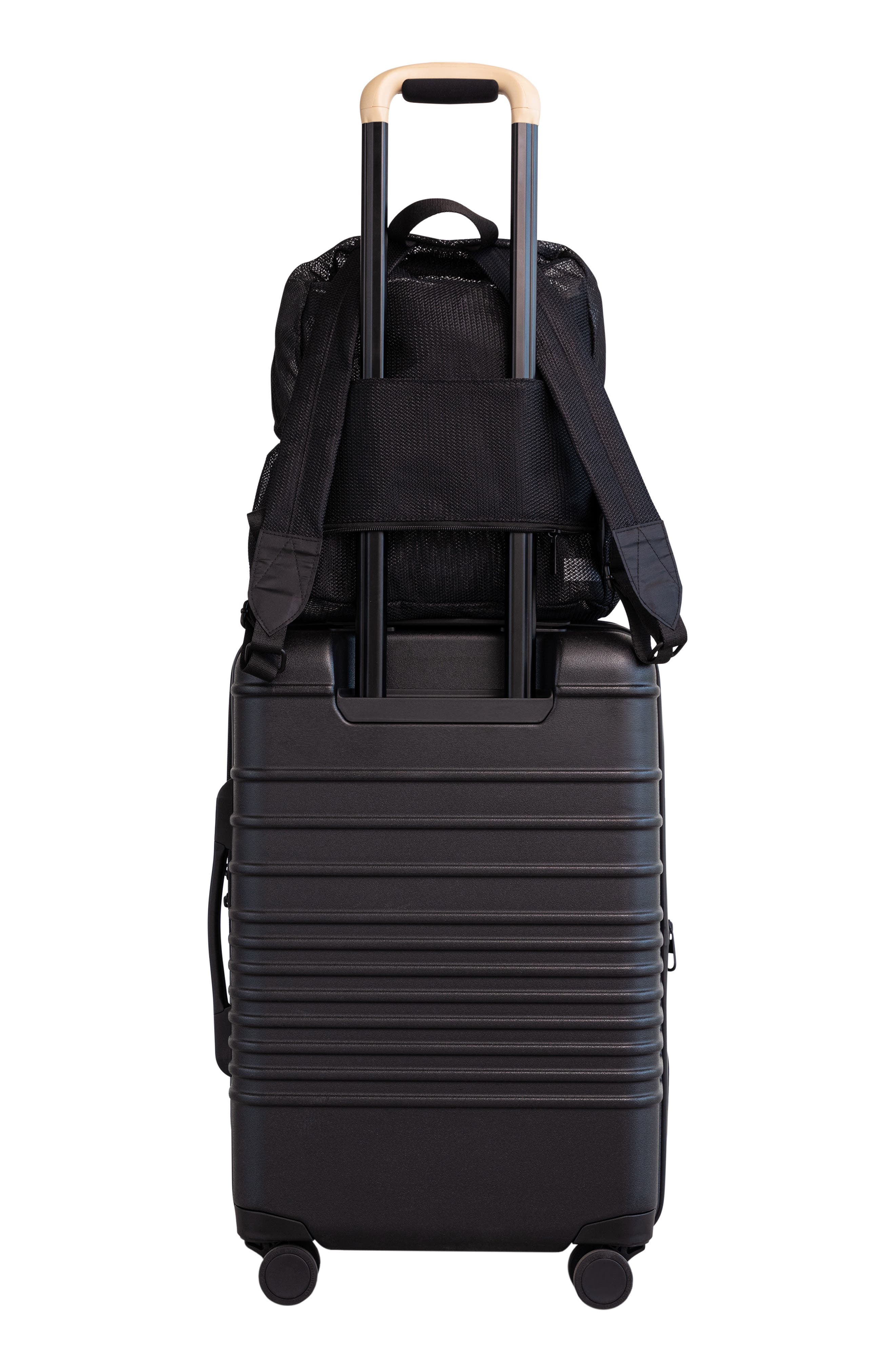 Béis The Packable Mesh Backpack, Alternate, color, 