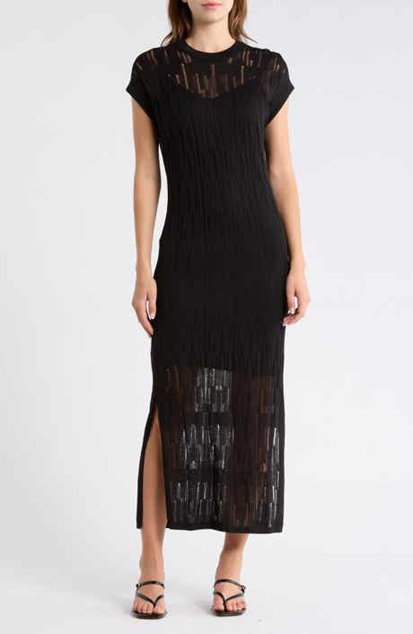 Robert Rodriguez Caterina Short Sleeve Sweater Dress