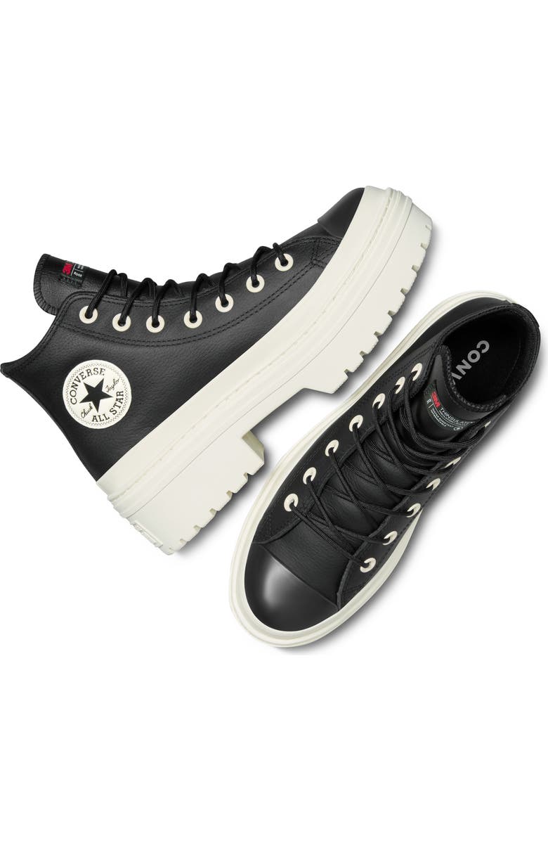 Converse Chuck Taylor<sup>®</sup> All Star<sup>®</sup> Waterproof Lugged High Top Sneaker, Alternate, color,