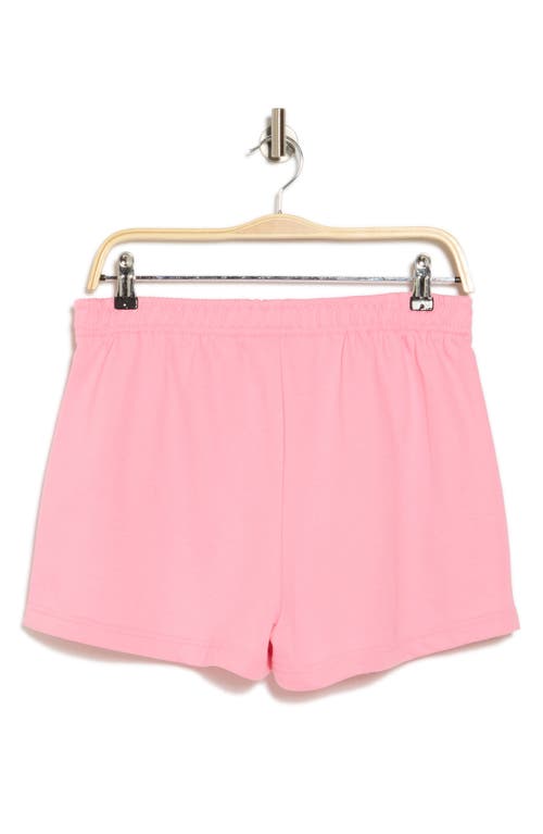 Shop Billabong Wave Runner Fleece Shorts In Bright Pink