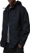 Burberry Gabardine Euston Hooded Jacket with Warmer